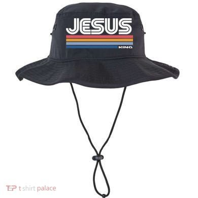 Retro Jesus King Bucket Hat
