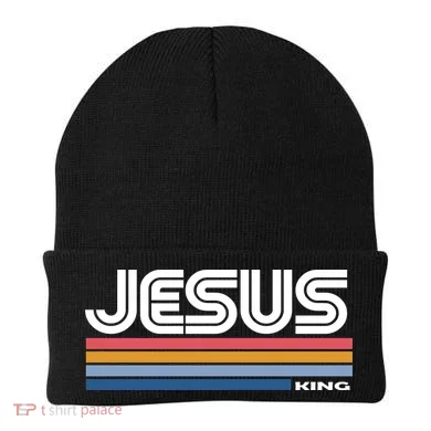 Retro Jesus King Beanie