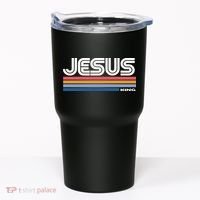 Retro Jesus King Tumbler thumb 0