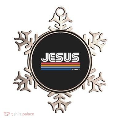 Retro Jesus King Ornament