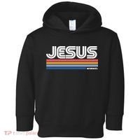 Retro Jesus King Toddler Hoodie thumb 0