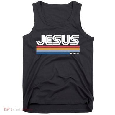 Retro Jesus King Tank Top