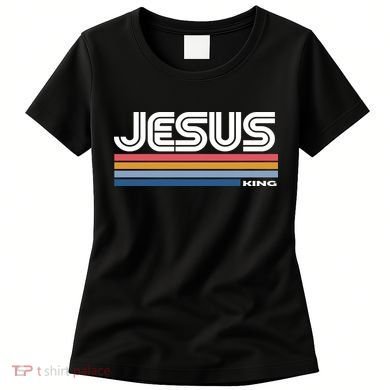 Retro Jesus King Women's T-Shirt