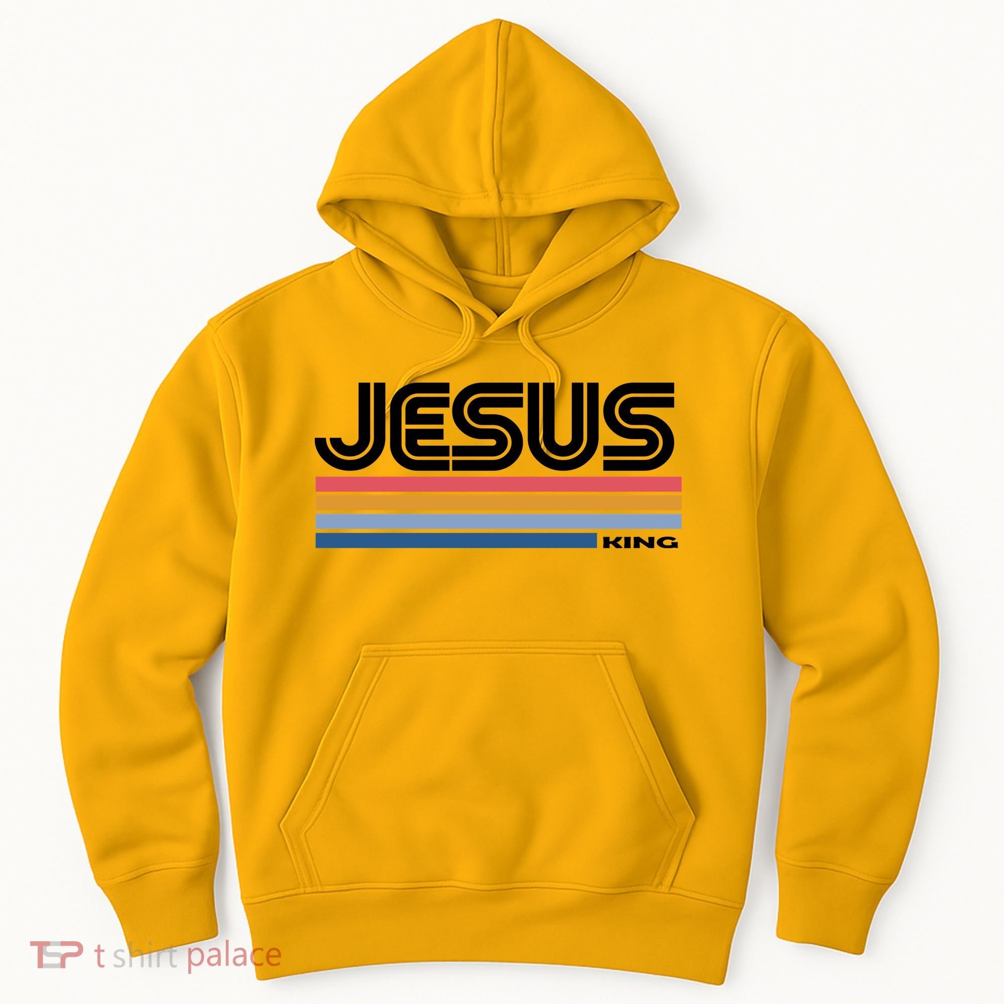 Retro Jesus King Hoodie
