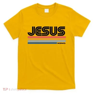 Retro Jesus King T-Shirt