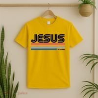 Retro Jesus King T-Shirt thumb 2