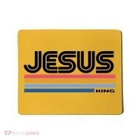 Retro Jesus King Mousepad thumb 0