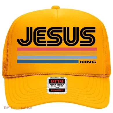 Retro Jesus King Hat