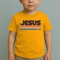 Retro Jesus King Toddler T-Shirt thumb 2