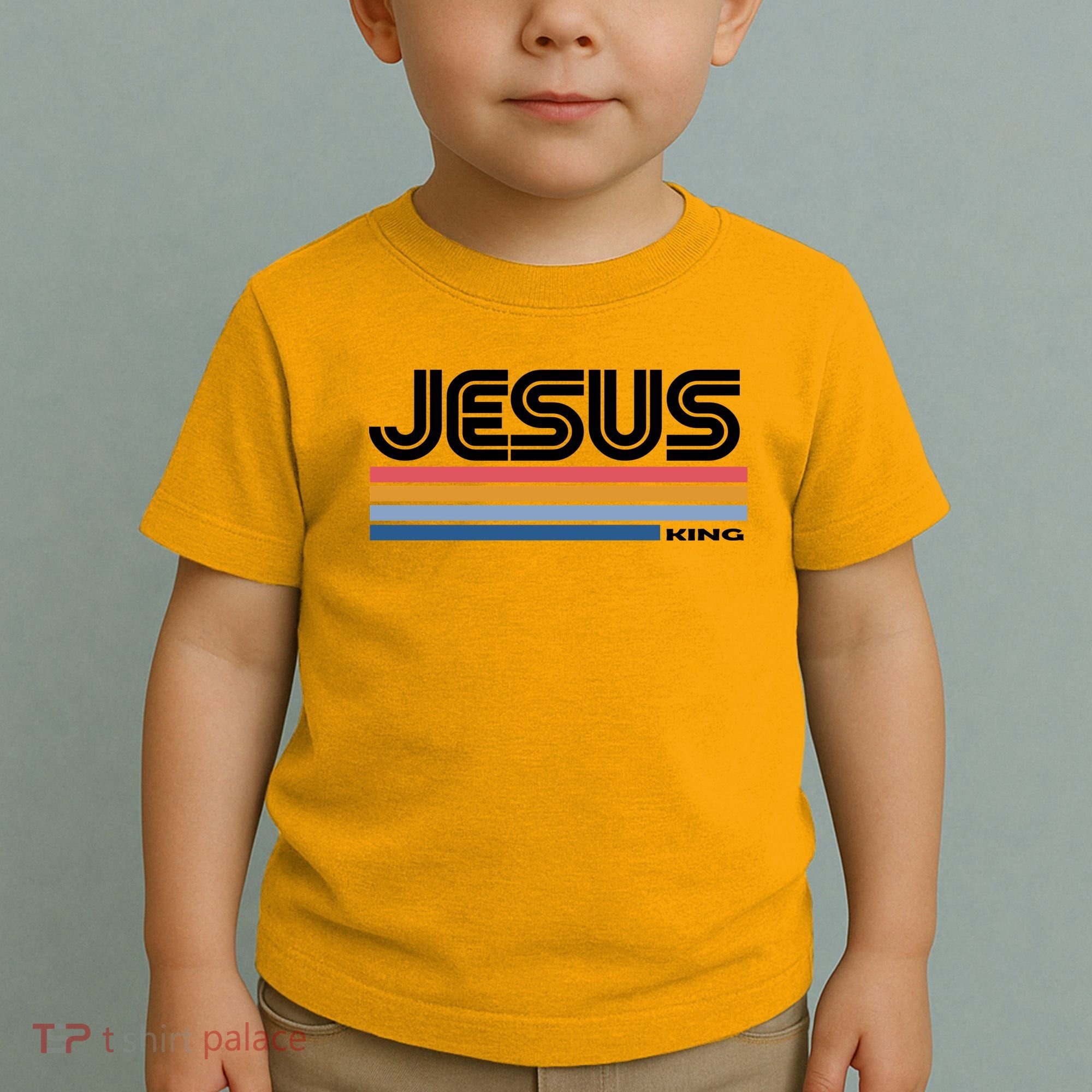 Retro Jesus King Toddler T-Shirt