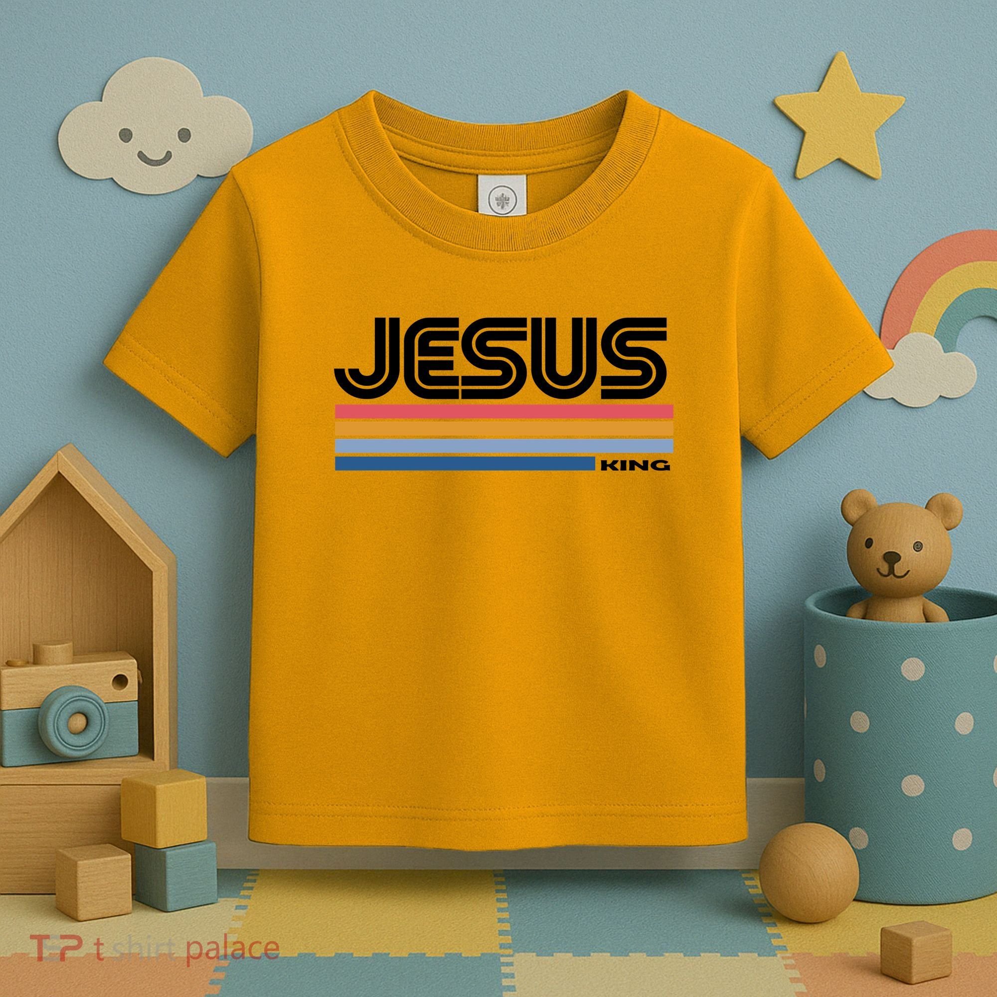Retro Jesus King Toddler T-Shirt