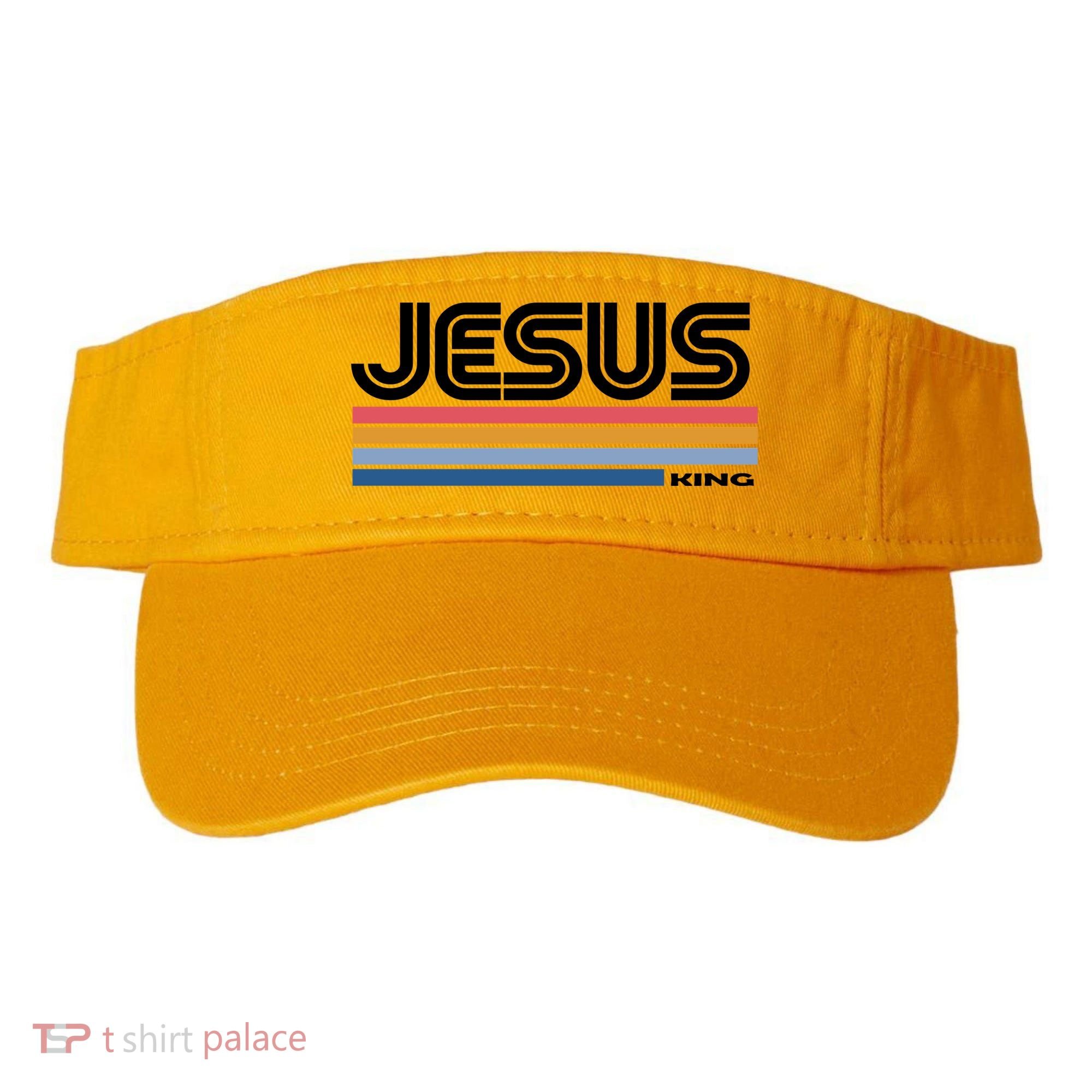 Retro Jesus King Visor