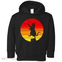 Retro Karate Cat 80's Movies Toddler Hoodie thumb 0