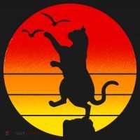 Retro Karate Cat 80's Movies Toddler Hoodie thumb 2