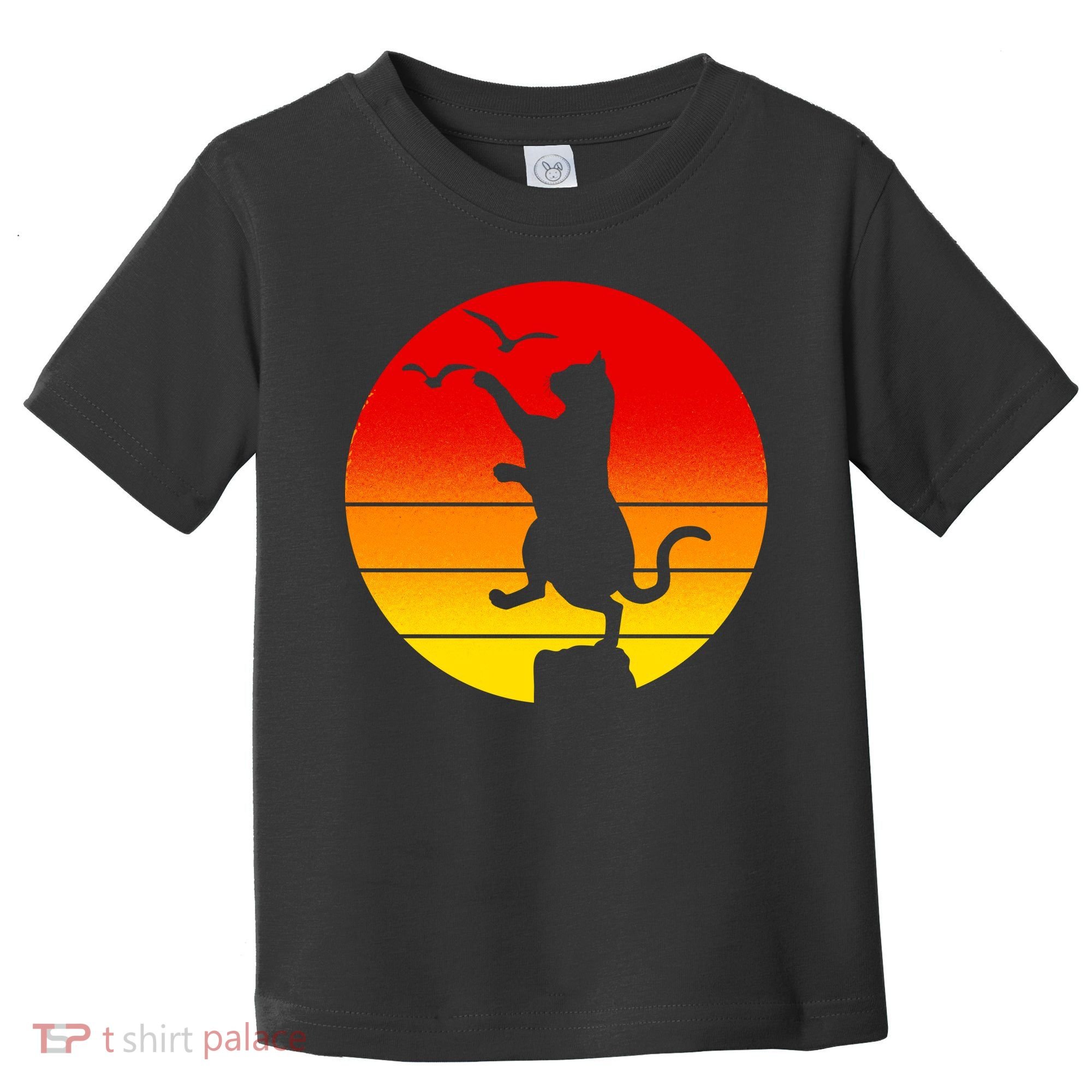 Retro Karate Cat 80's Movies Toddler T-Shirt