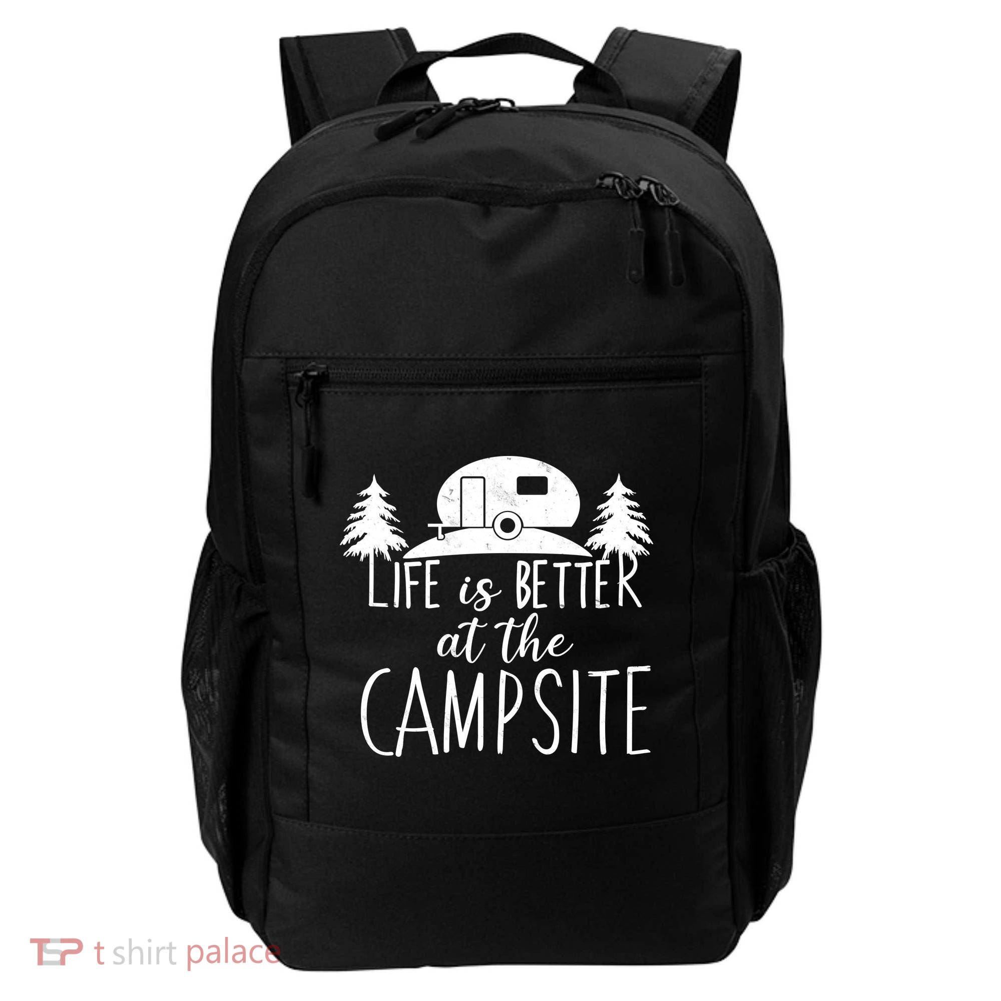 Retro Life is Better At The Campsite  Backpack