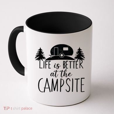 Retro Life is Better At The Campsite  Coffee Mug