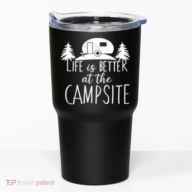 Retro Life is Better At The Campsite  Tumbler