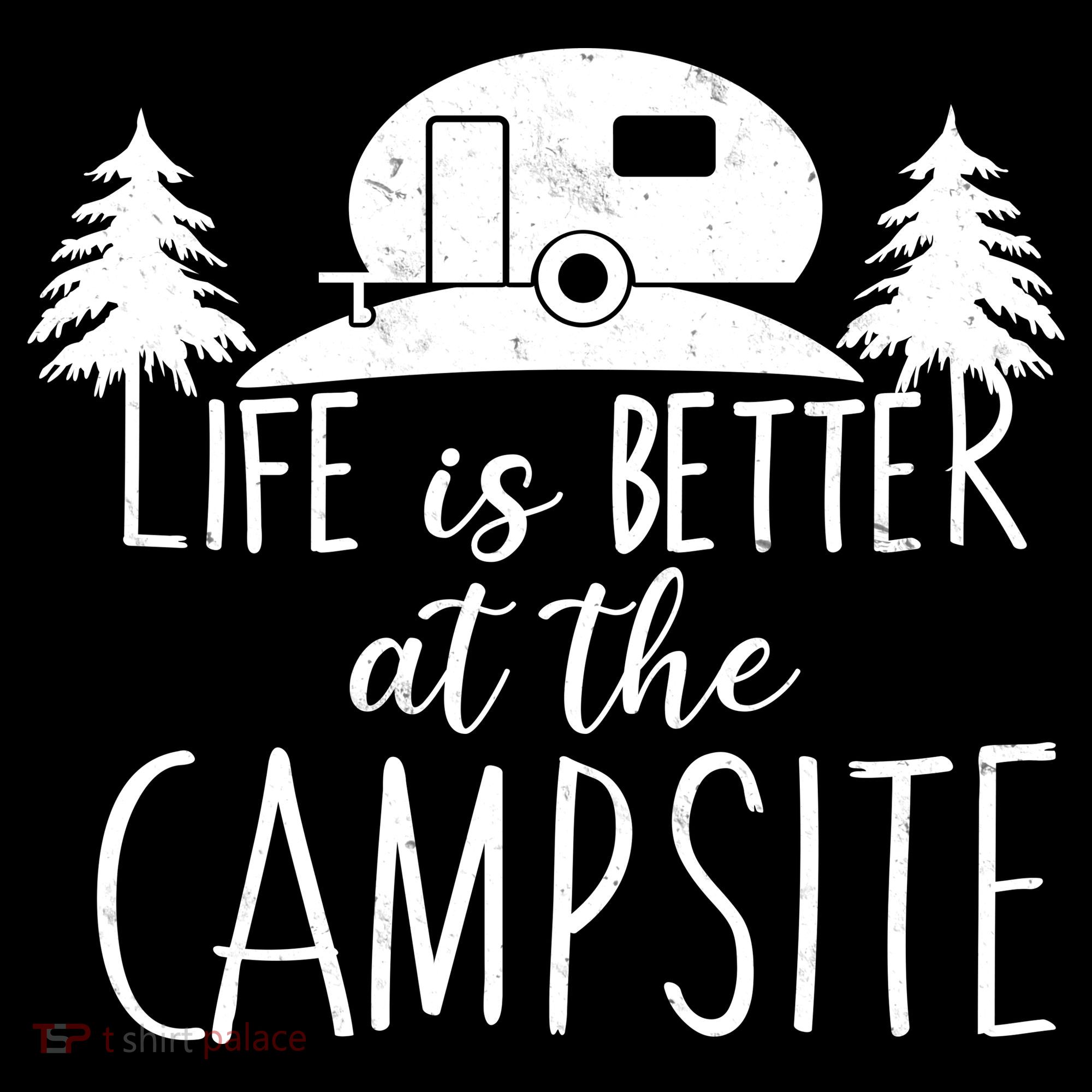 Retro Life is Better At The Campsite  Toddler Hoodie