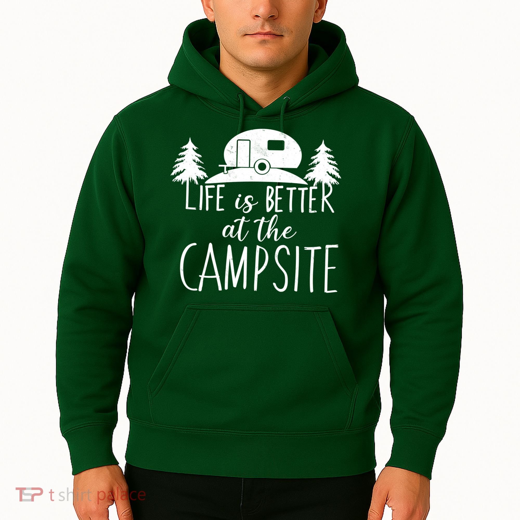 Retro Life is Better At The Campsite  Hoodie