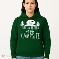 Retro Life is Better At The Campsite  Hoodie thumb 5