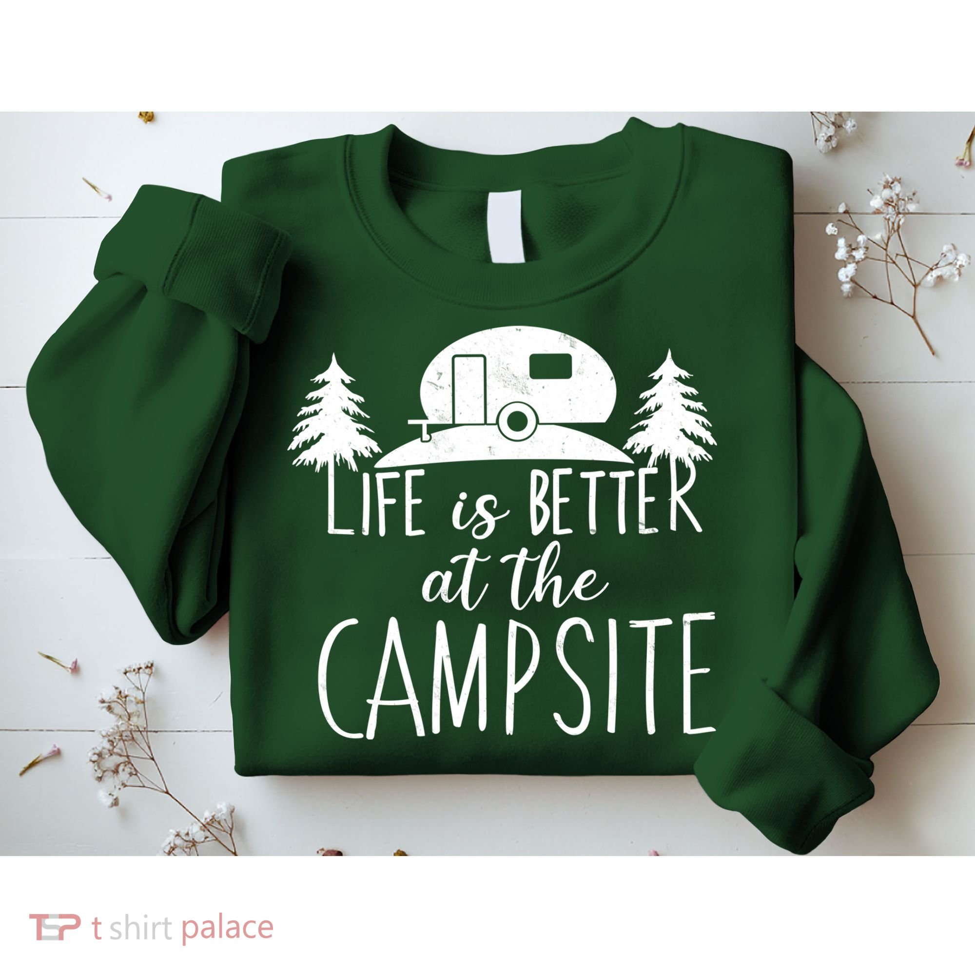 Retro Life is Better At The Campsite  Sweatshirt