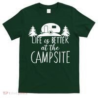 Retro Life is Better At The Campsite  T-Shirt thumb 0