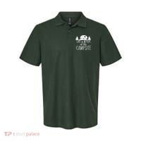 Retro Life is Better At The Campsite  Polo thumb 0