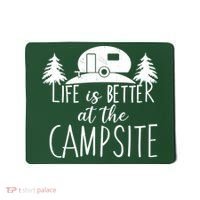 Retro Life is Better At The Campsite  Mousepad thumb 0