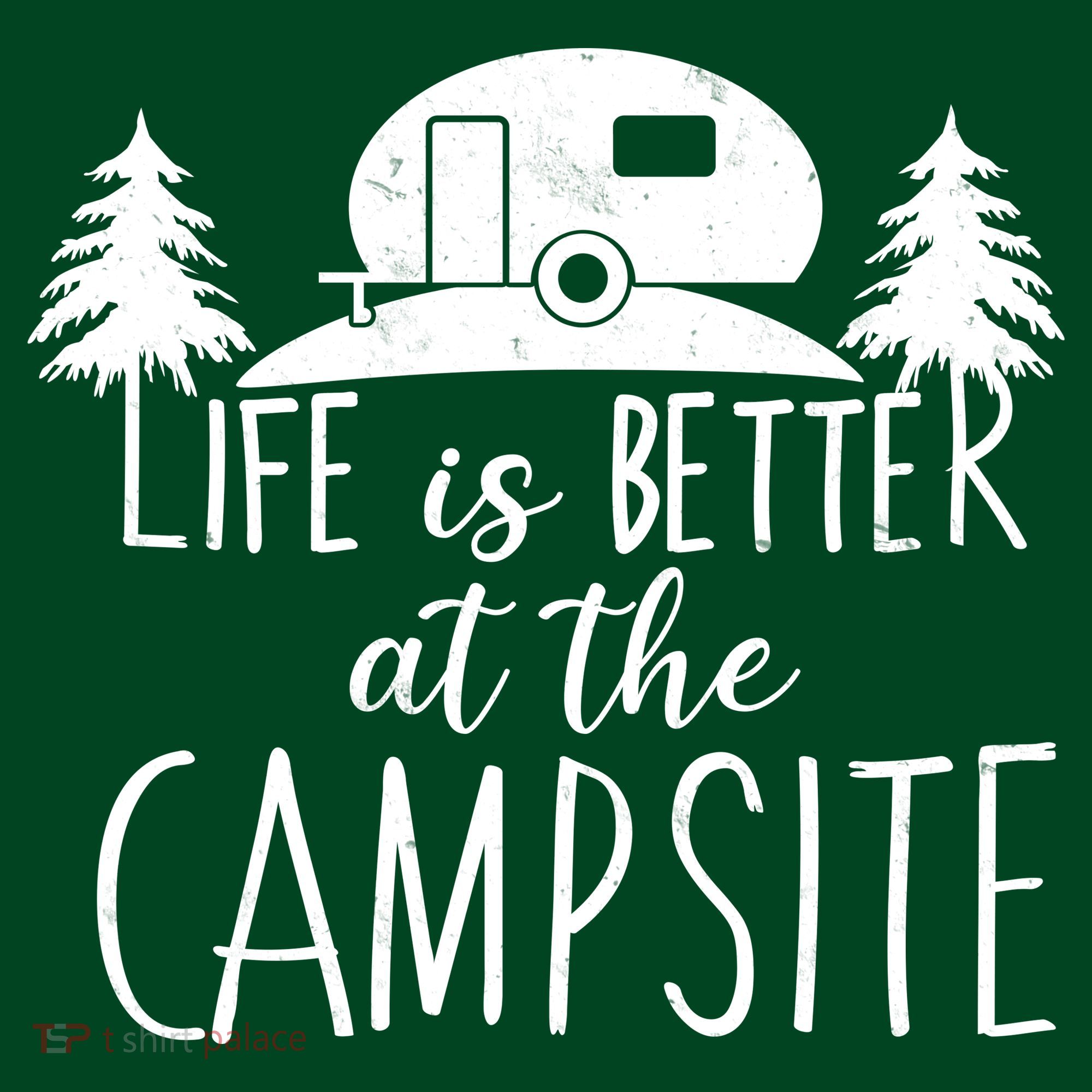 Retro Life is Better At The Campsite  Kids Hoodie