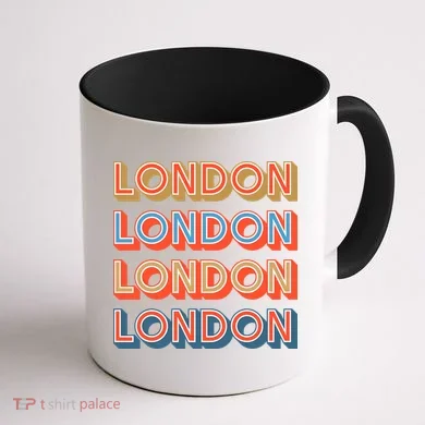 Retro London Coffee Mug back