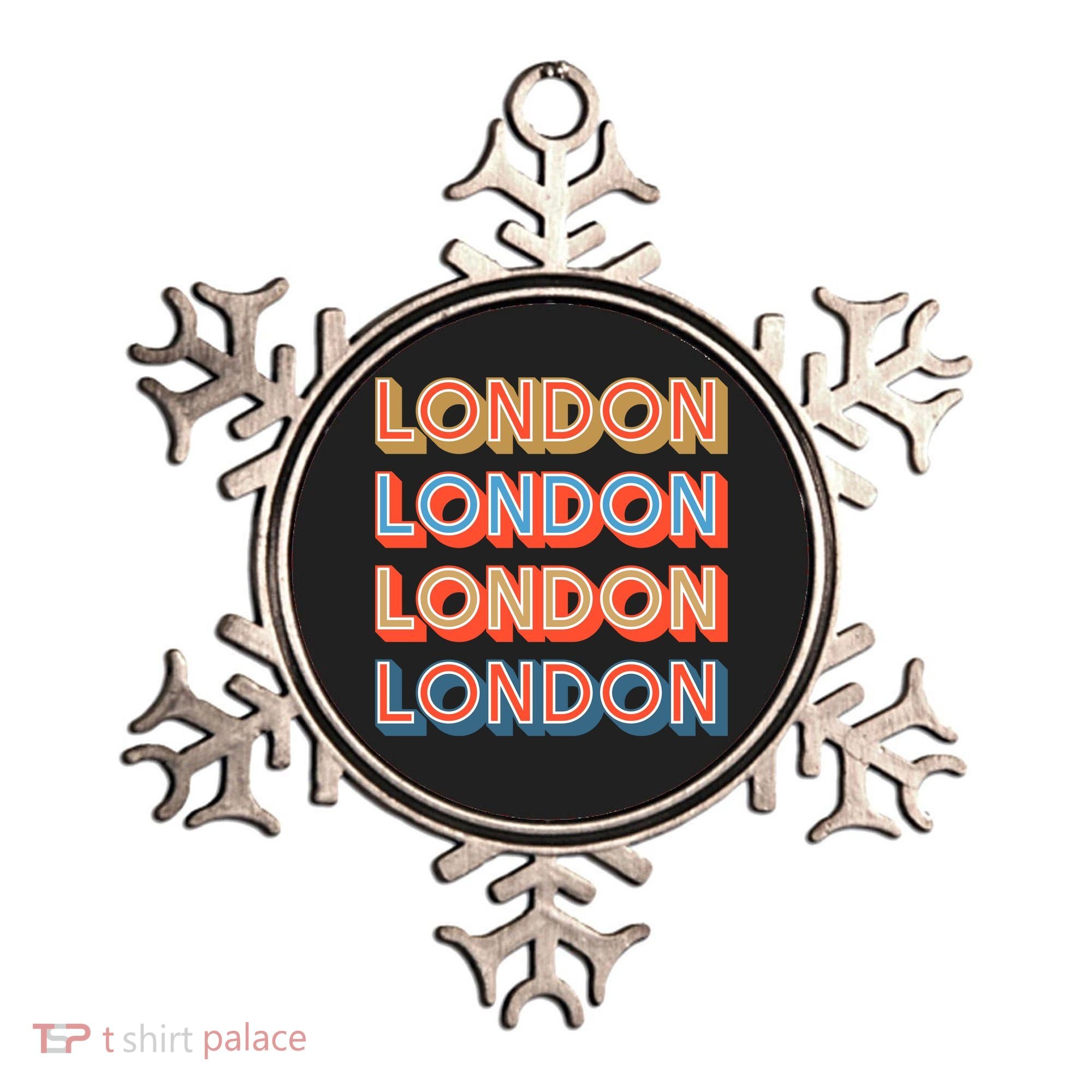 Retro London Ornament