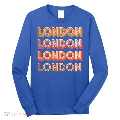 Retro London Long Sleeve Shirt