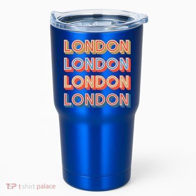 Retro London Tumbler