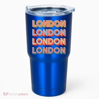 Retro London Tumbler