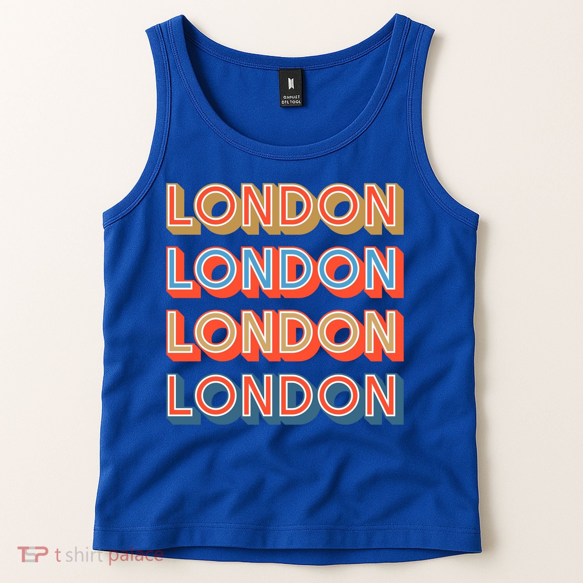 Retro London Tank Top