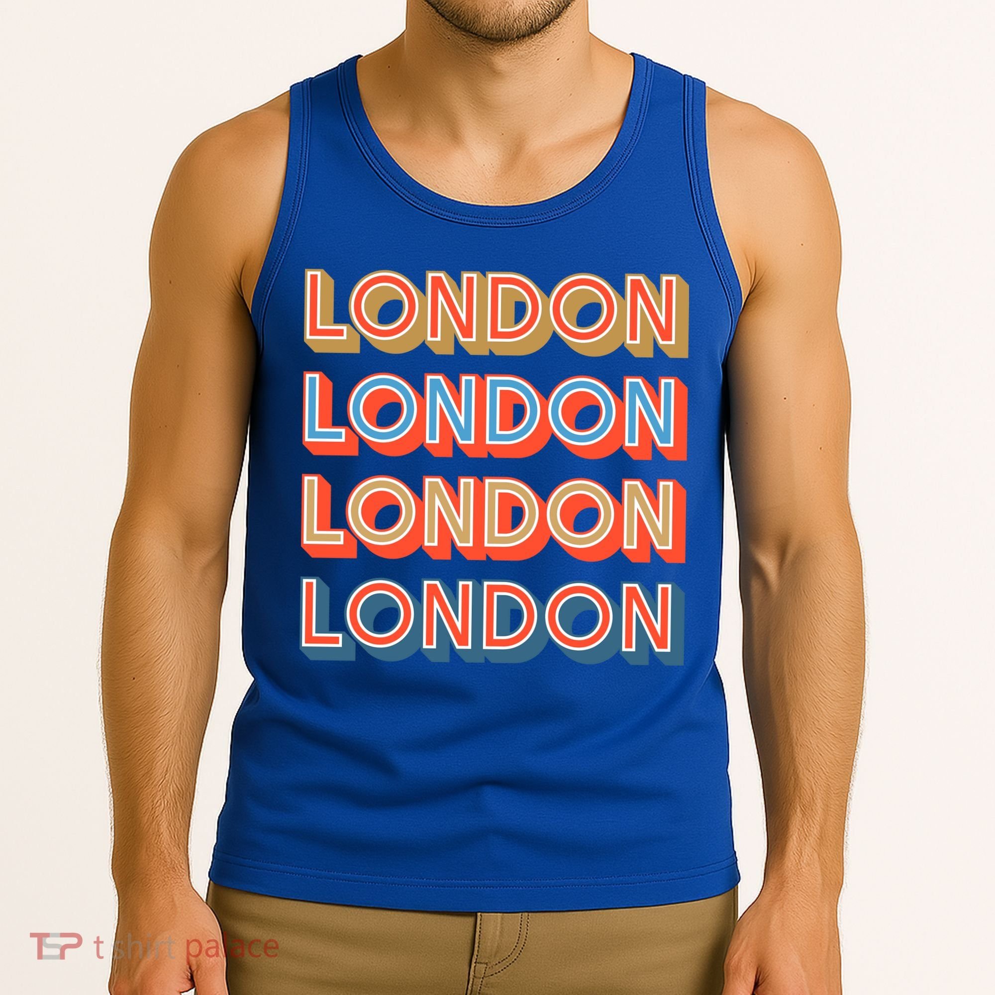 Retro London Tank Top