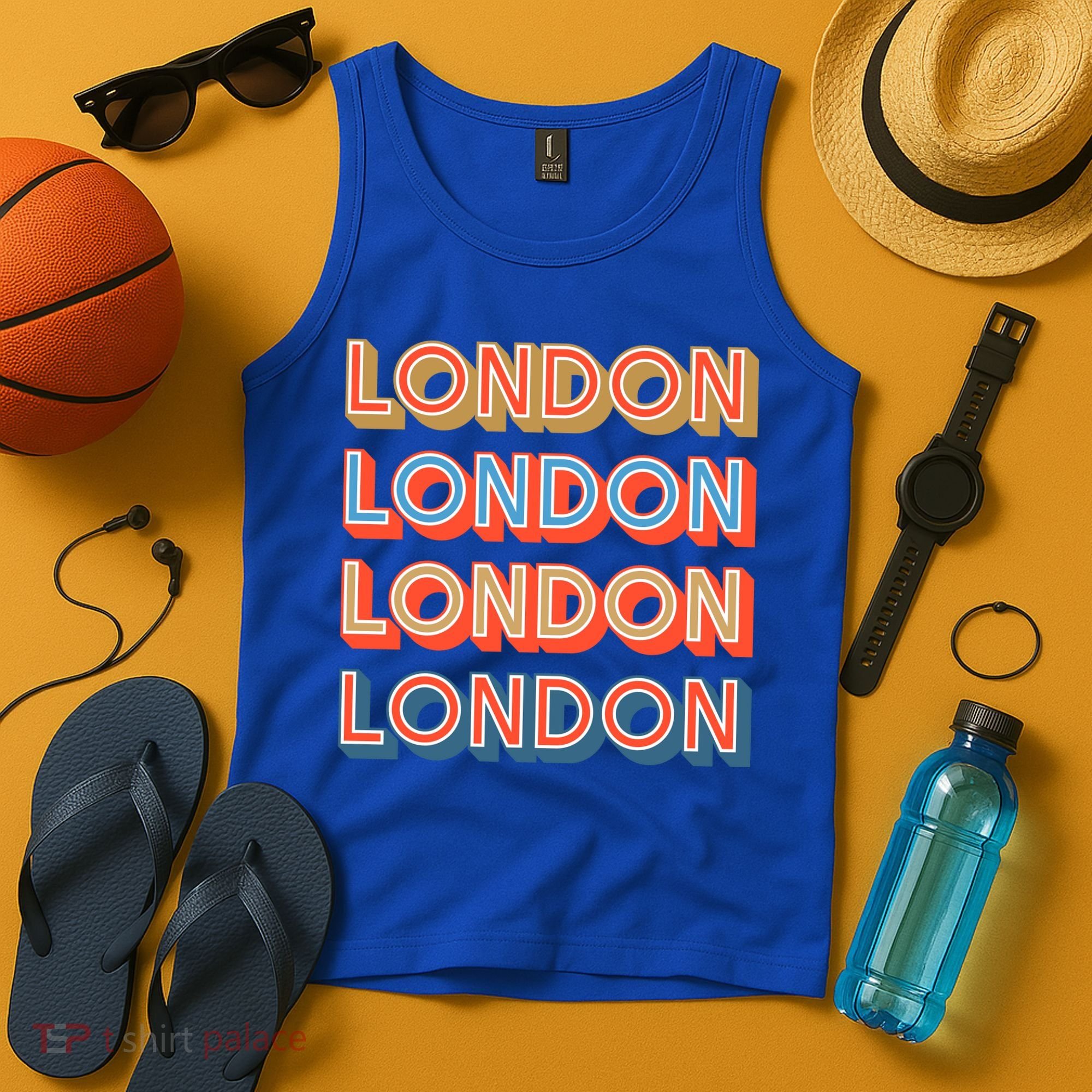 Retro London Tank Top