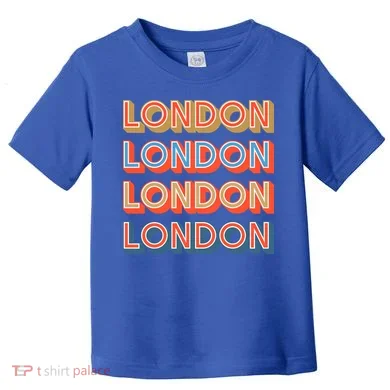 Retro London Toddler T-Shirt
