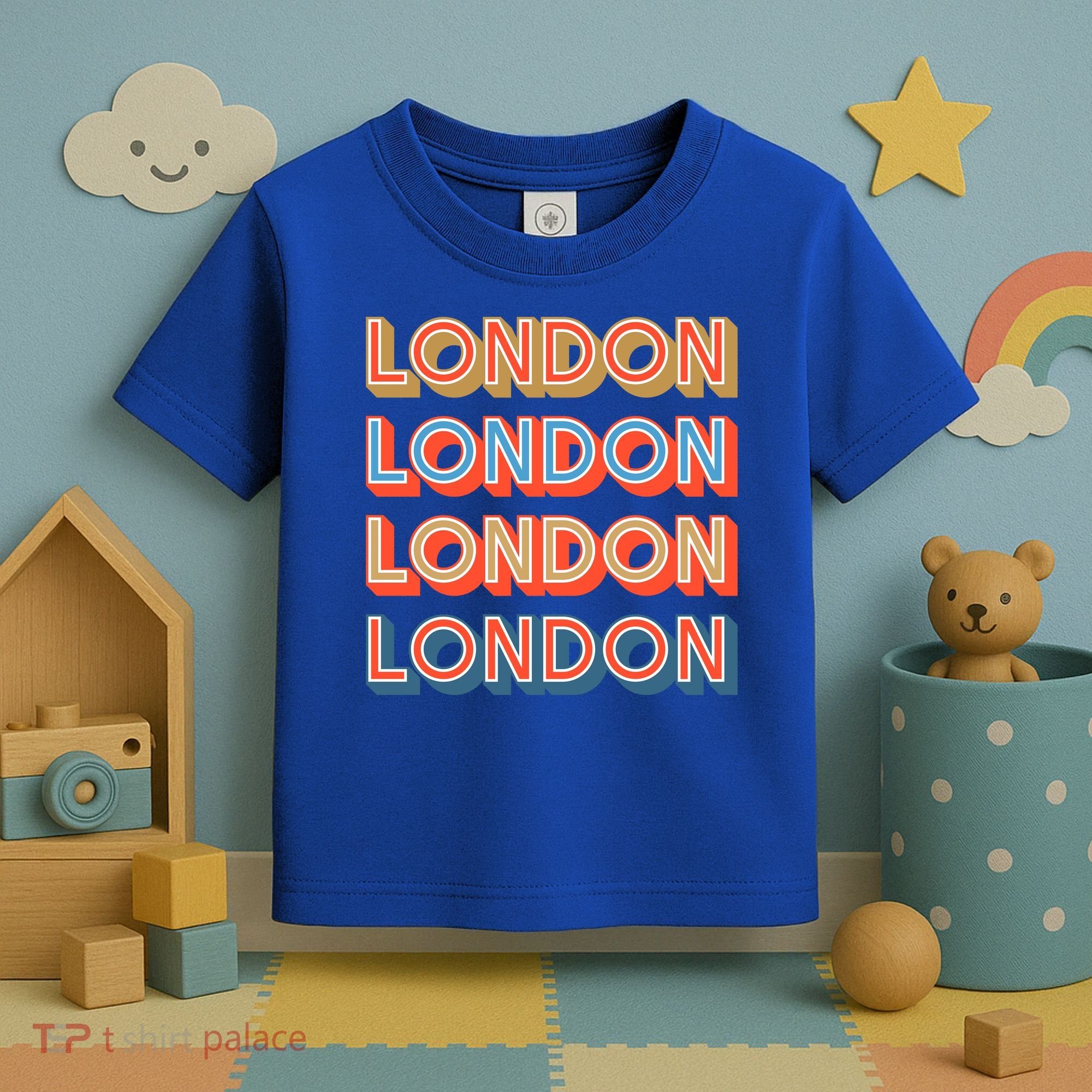 Retro London Toddler T-Shirt