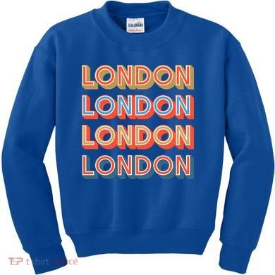 Retro London Kids Sweatshirt