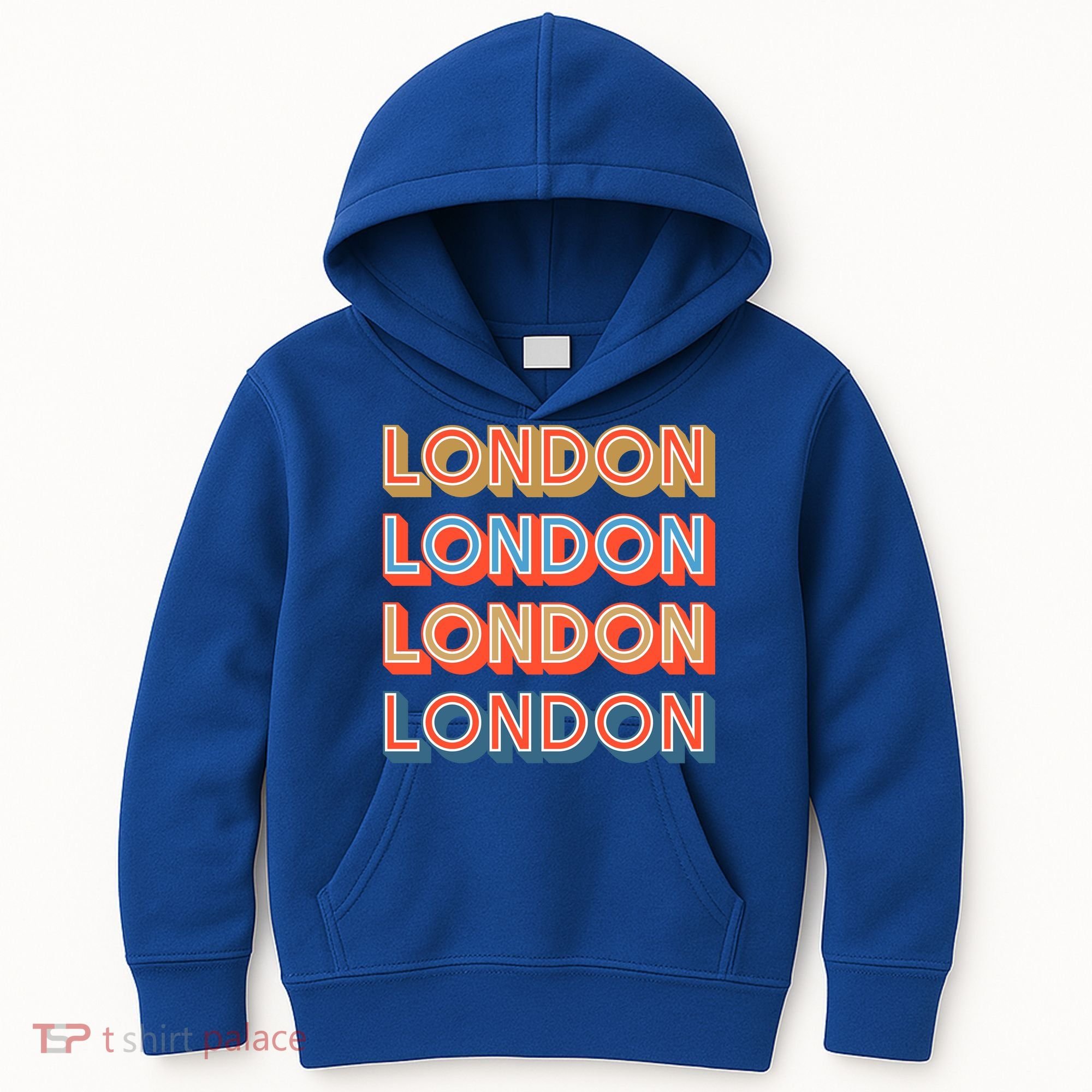 Retro London Kids Hoodie
