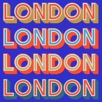 Retro London Kids Hoodie thumb 5