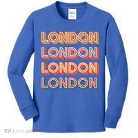 Retro London Kids Long Sleeve Shirt thumb 0
