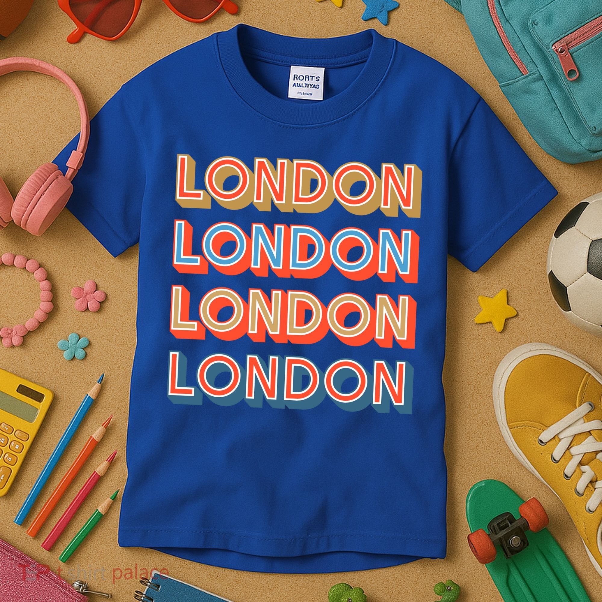 Retro London Kids T-Shirt