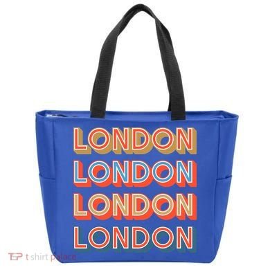 Retro London Tote Bag