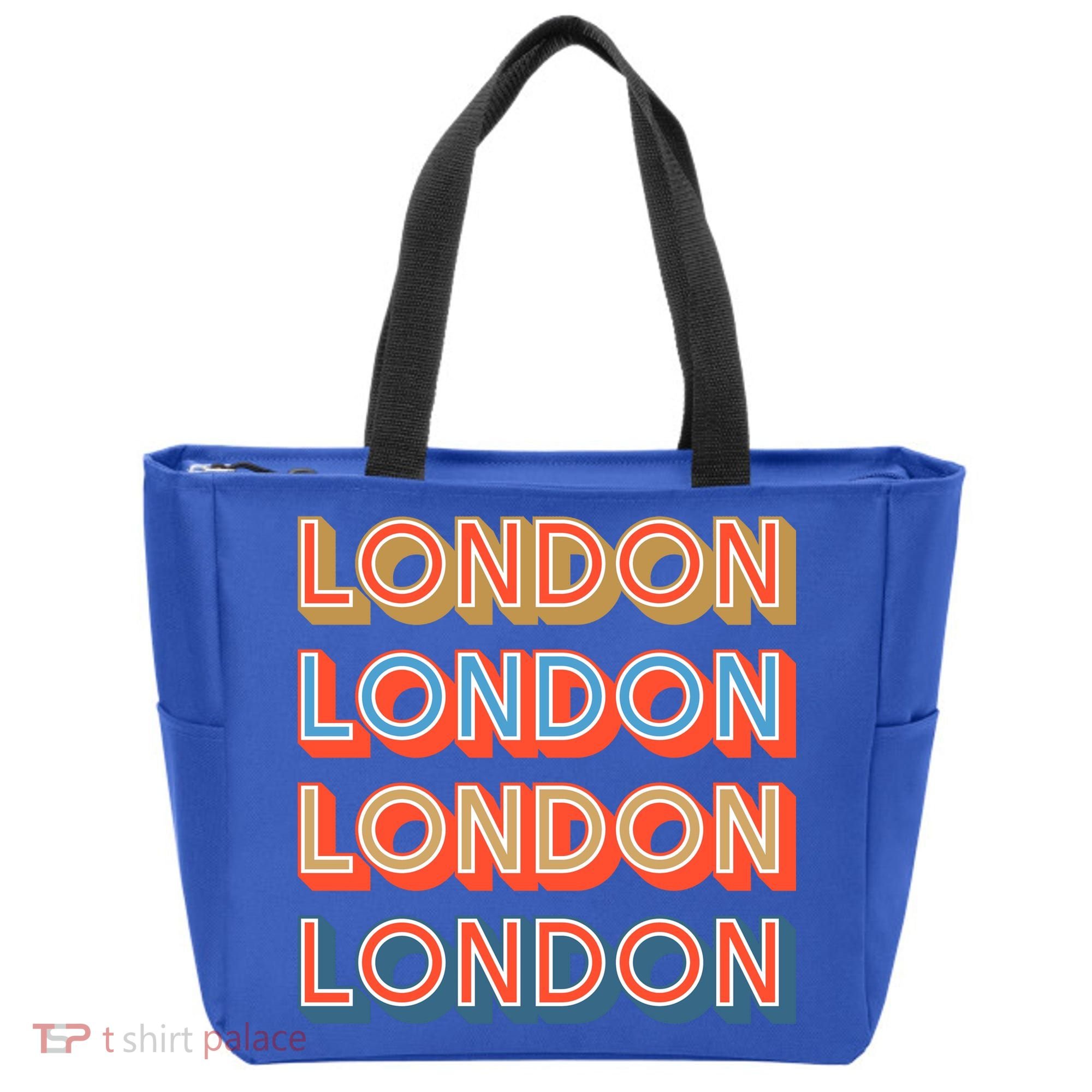 Retro London Tote Bag