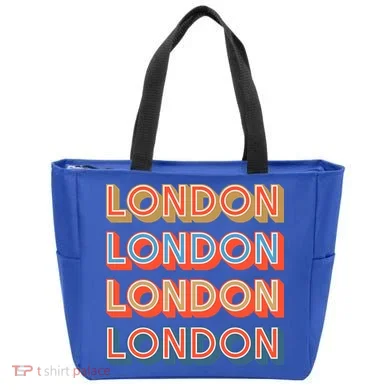 Retro London Tote Bag
