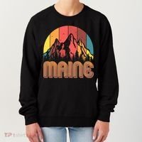 Retro Maine Women's Sweatshirt thumb 0