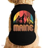 Retro Maine Doggie Tank thumb 0